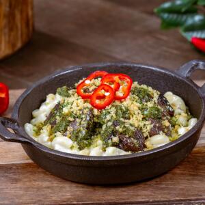 Sirloin Gruyére Mac & Cheese