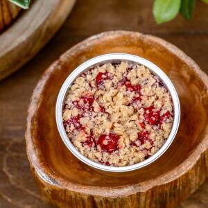 Cherry Cobbler Pot de Crème