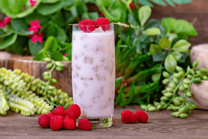 Raspberry Horchata