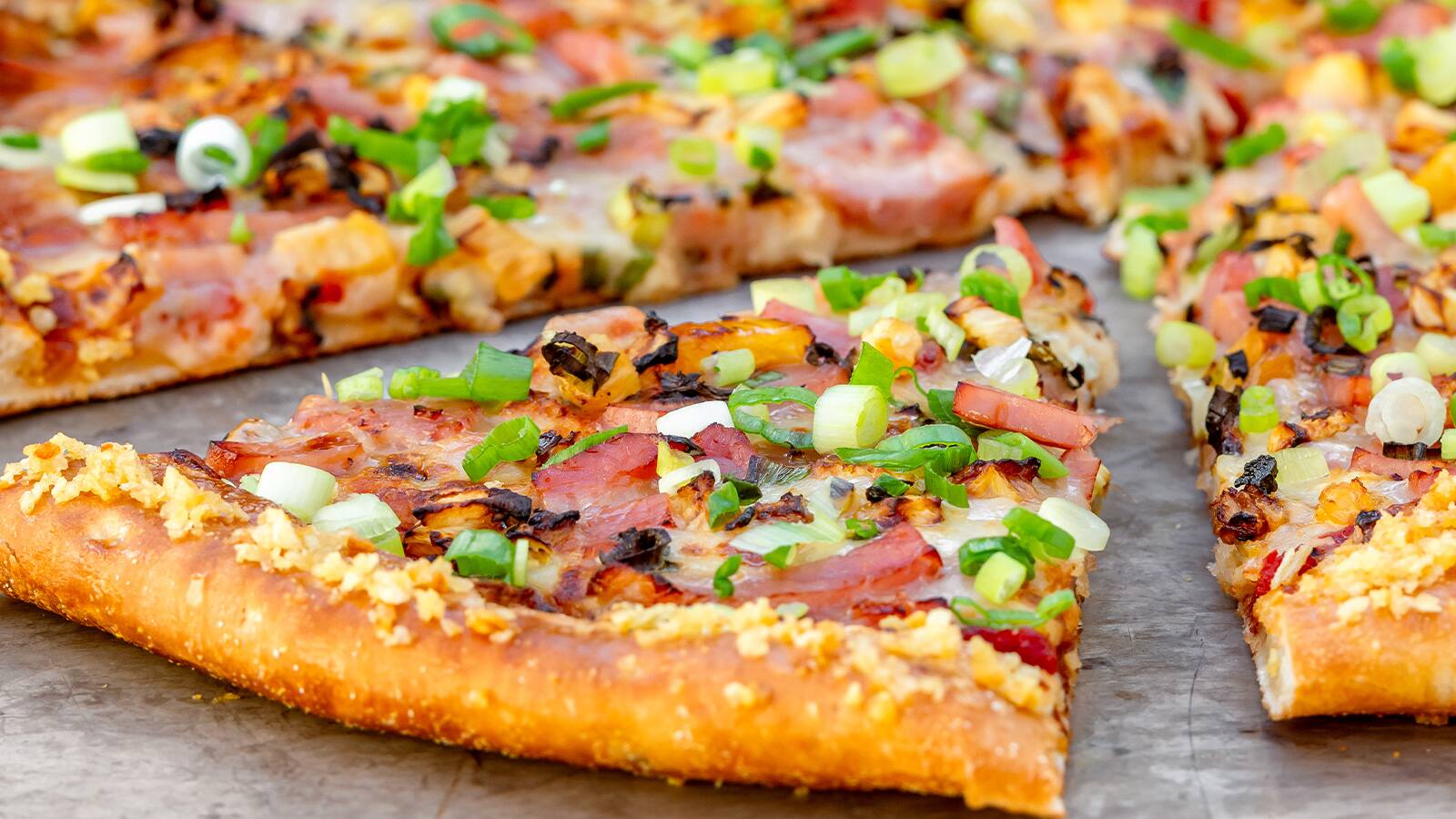 Smoked Hawaiian Pizza - Whole