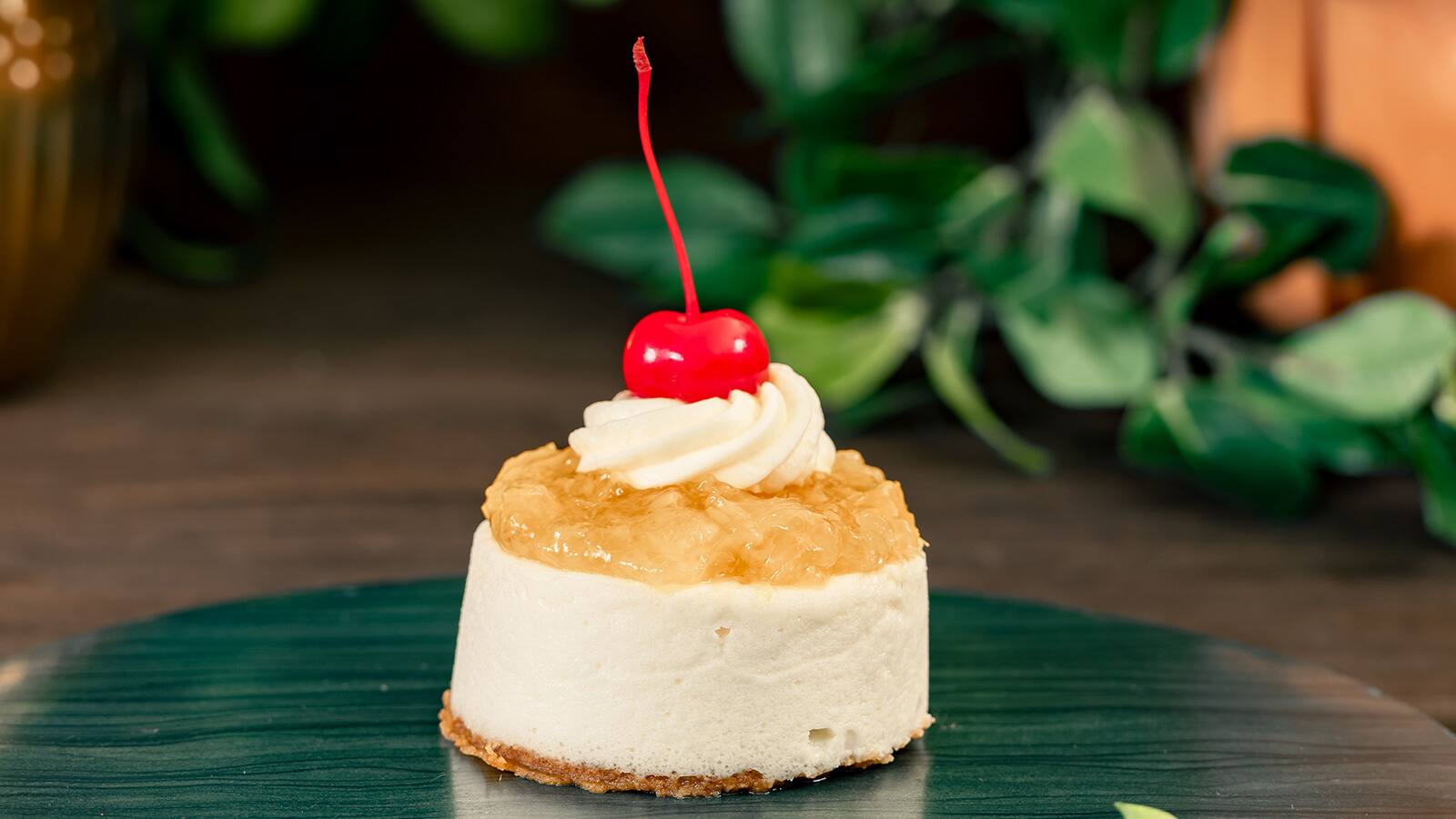 Pineapple and Coconut Cheesecake