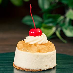 Pineapple and Coconut Cheesecake