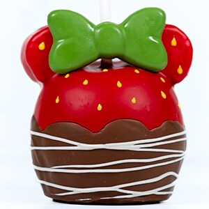 Minnie Chocolate Strawberry Caramel Apple