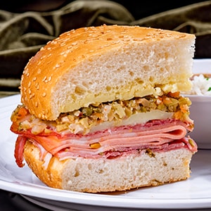 Peanut Allergy-Friendly Muffuletta Sandwich
