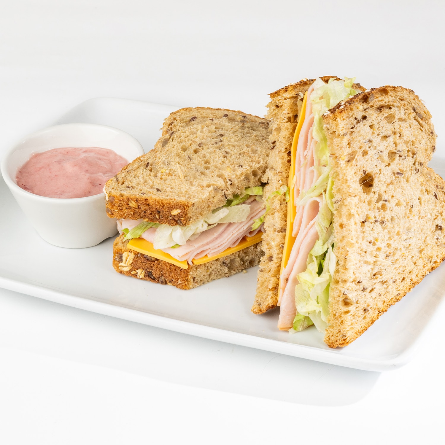 Turkey and Cheddar Sandwich