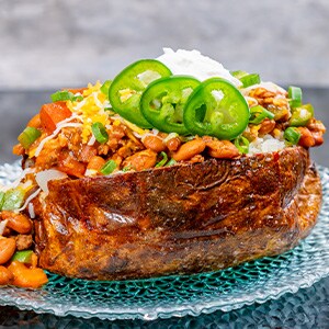 Western-style Loaded Potato
