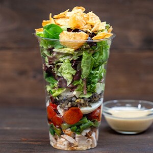 Chicken Niçoise Shaker Salad