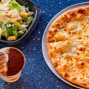 Artisan-style Cheese Pizza Combo