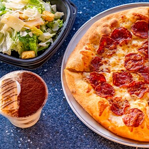 Artisan-style Pepperoni Pizza Combo 