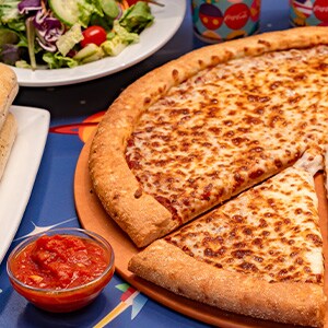 Whole Cheese Pizza Family Combo
