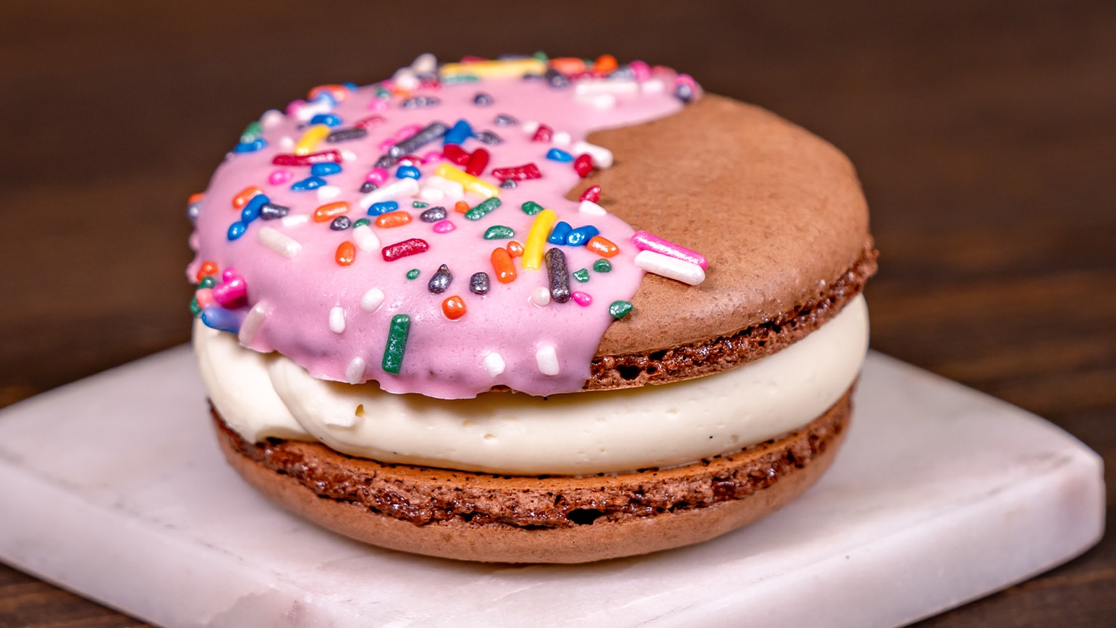 Neapolitan Macaron