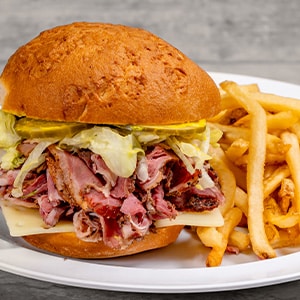 Gluten/Wheat Allergy-Friendly Pastrami Sandwich