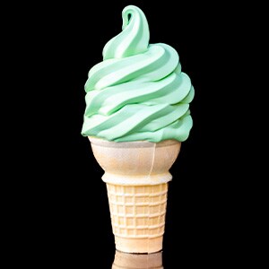 Matcha Ice Cream Cone