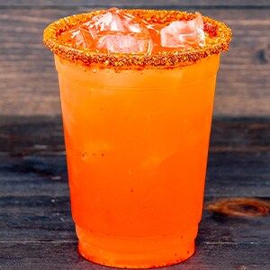Strawberry Grand Margarita on the Rocks 