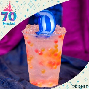 Sparkling Peach Punch with Glow Cube 