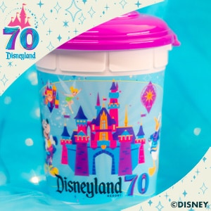 Disneyland 70th Celebration Popcorn Bucket 
