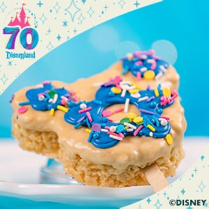 70th Mickey Peanut Butter "Donut" Cereal Treat