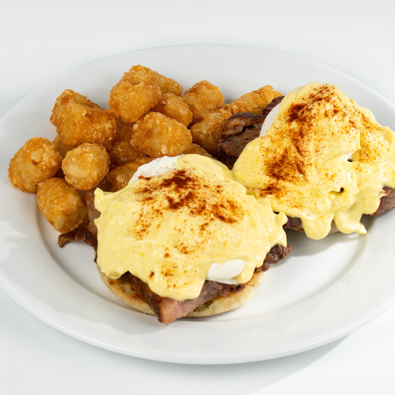 Brisket Eggs Benedict