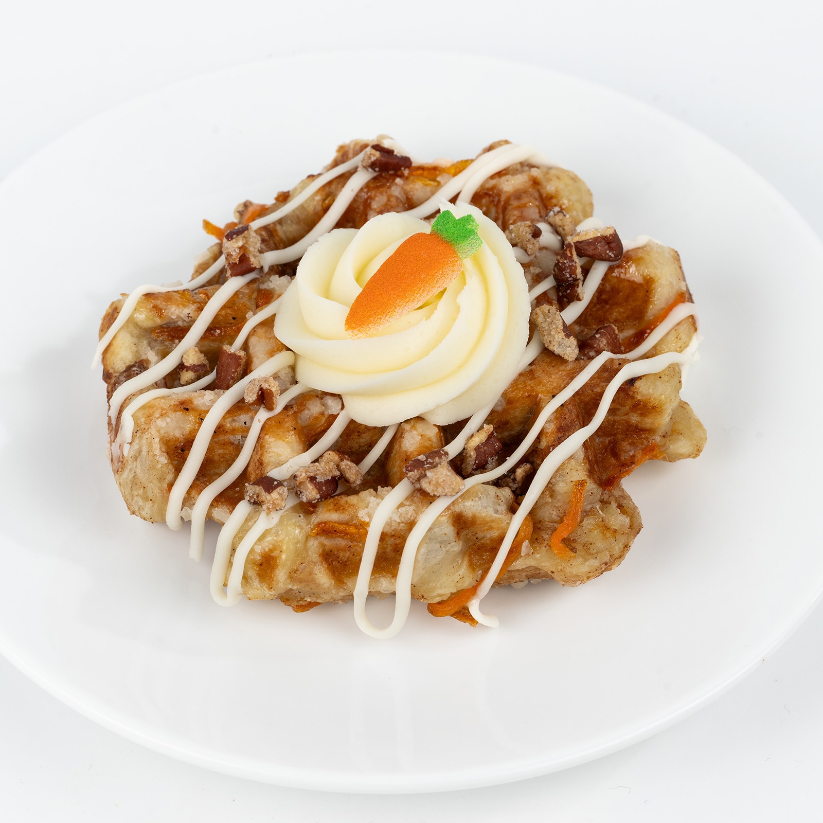 Carrot Cake Liege Waffle