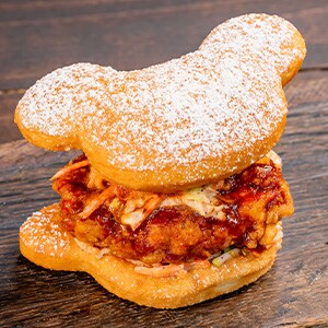 Buffalo Chicken Beignet Slider