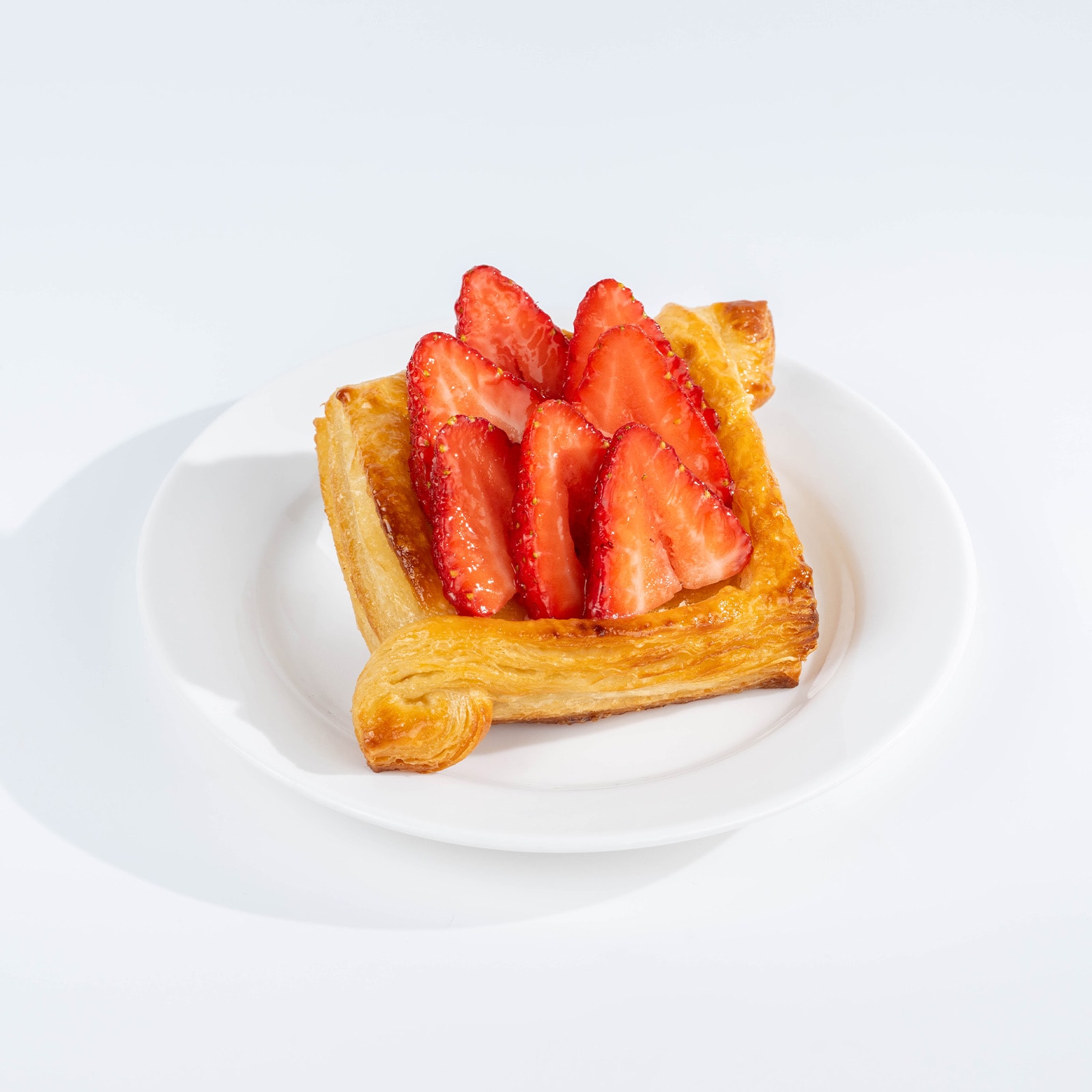 Cheesecake Danish with Strawberries