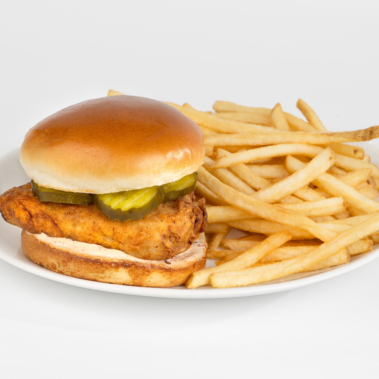 Hand-breaded Fried Chicken Sandwich