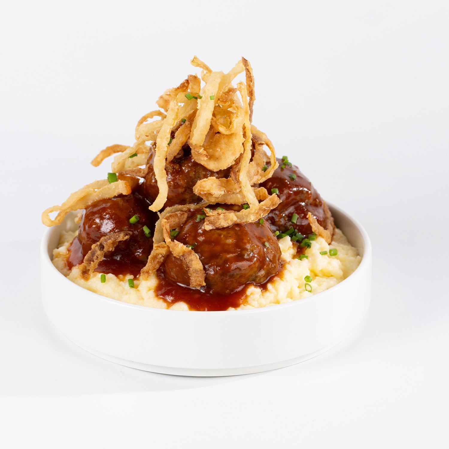 Chipotle Barbecue Bison Meatballs