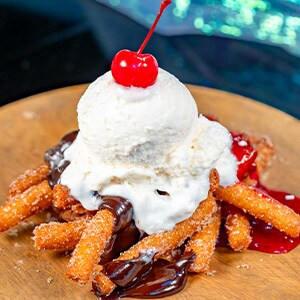 Sundae Funnel Cake Fries