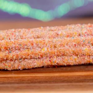 Rainbow Cereal Churro