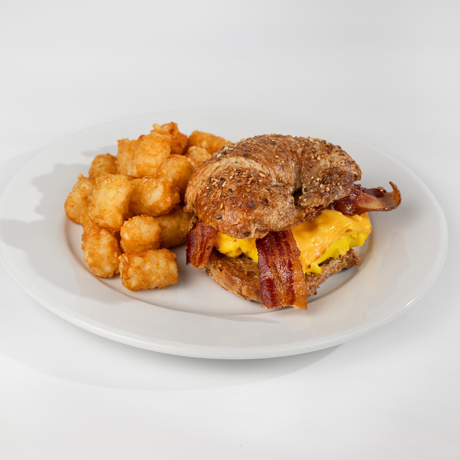 Bacon, Egg, and Cheese Multigrain Croissant