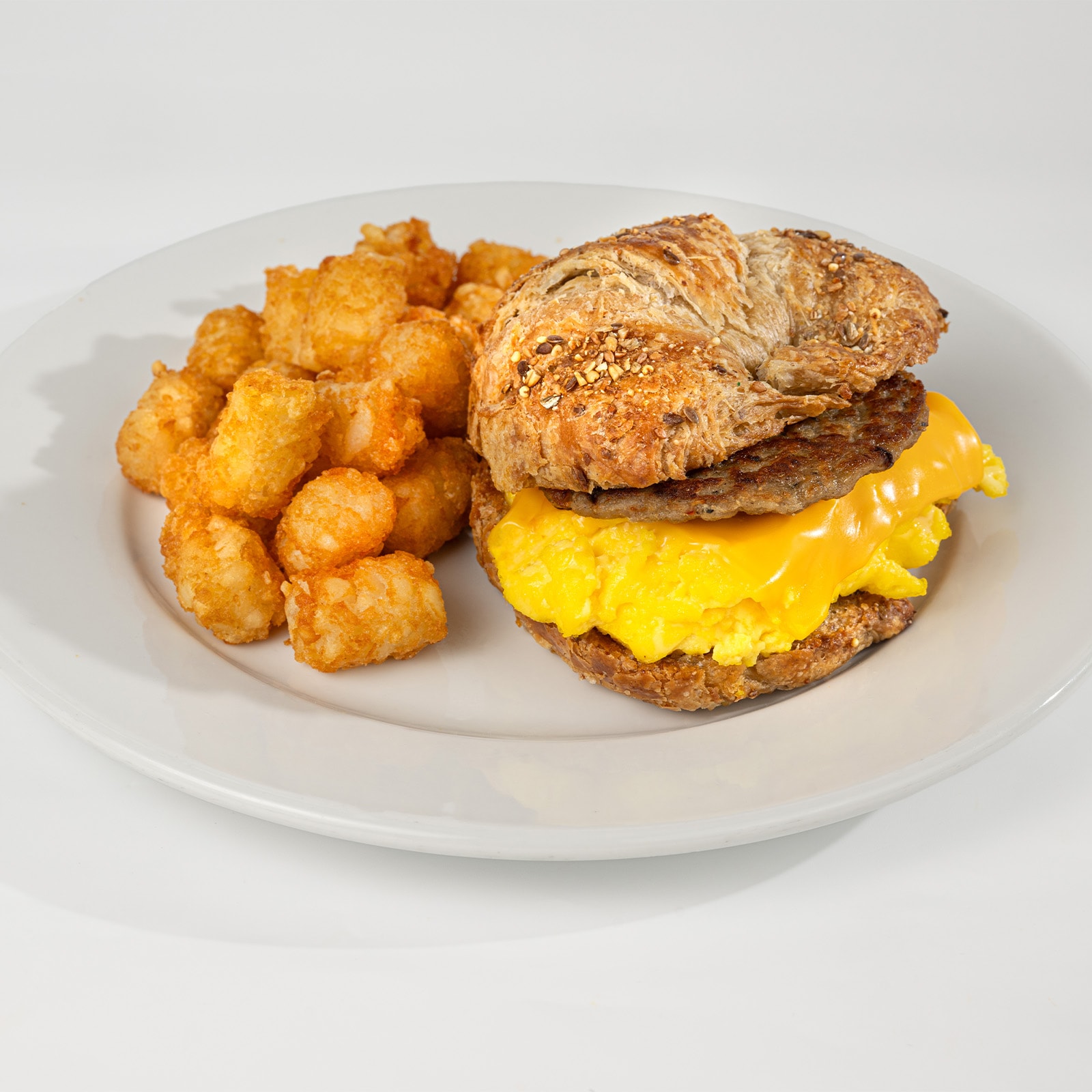 Sausage, Egg, and Cheese Multigrain Croissant