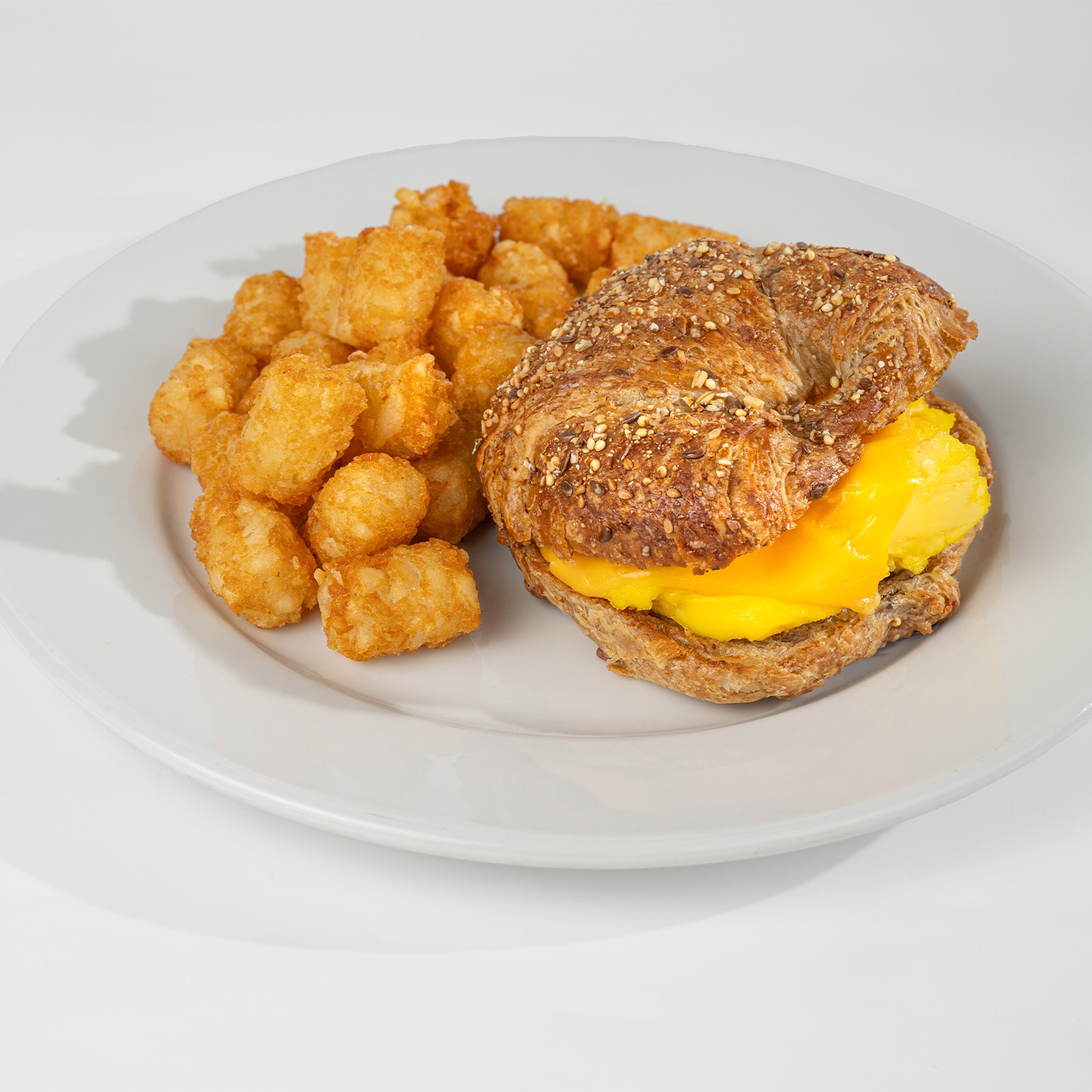 Egg and Cheese Multigrain Croissant