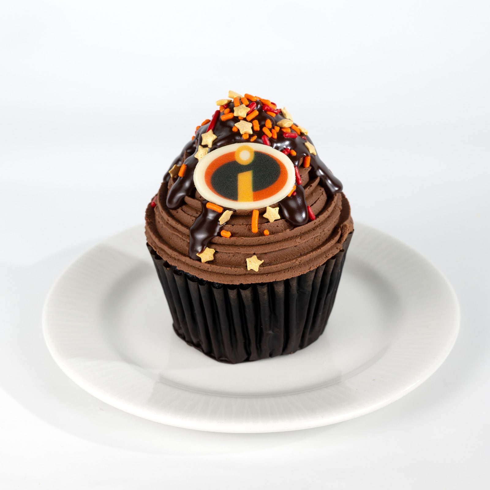 Dark and Milk Chocolate Mousse Cupcake