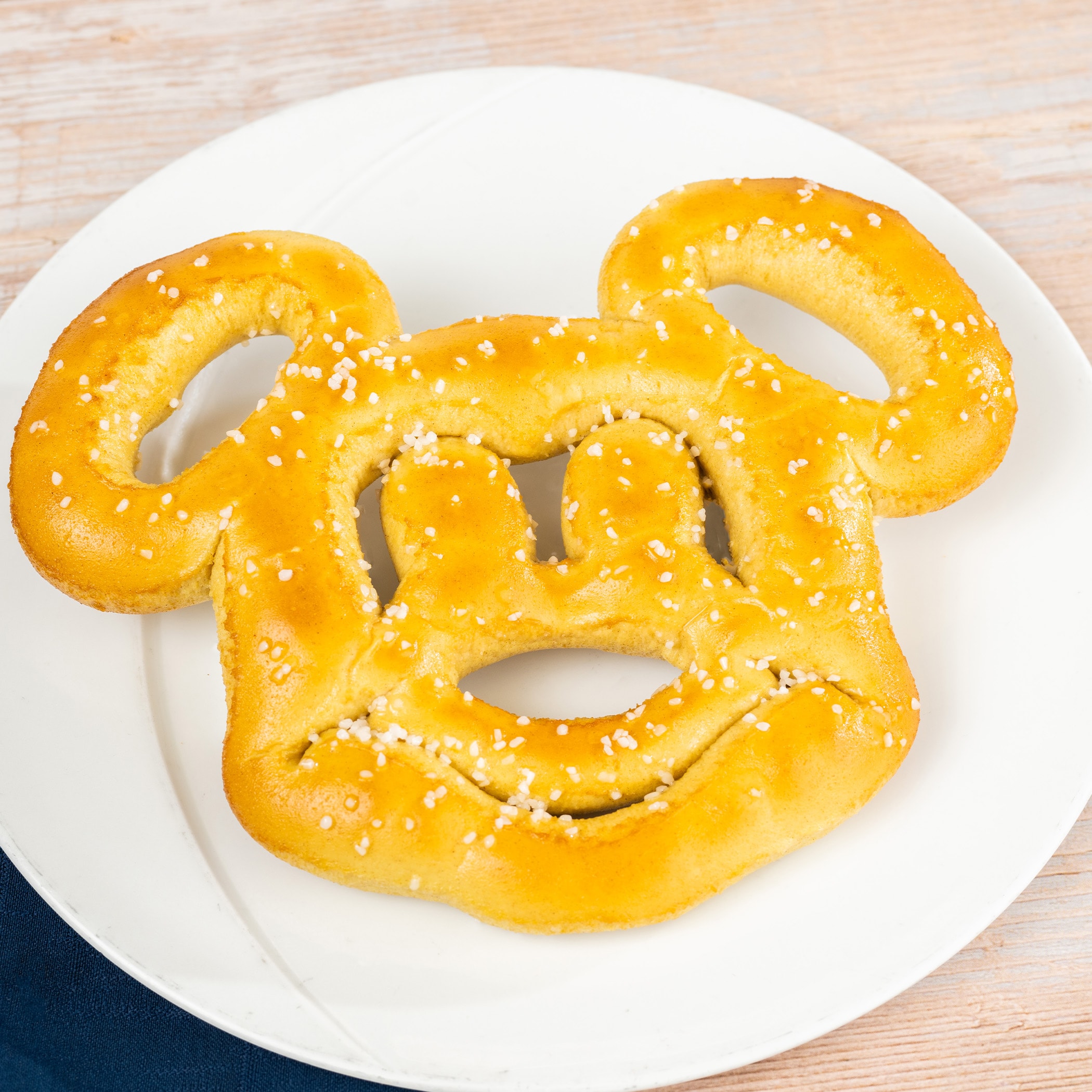 Mickey-shaped Pretzel
