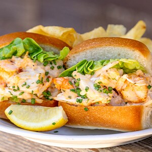 Crab and Shrimp Roll
