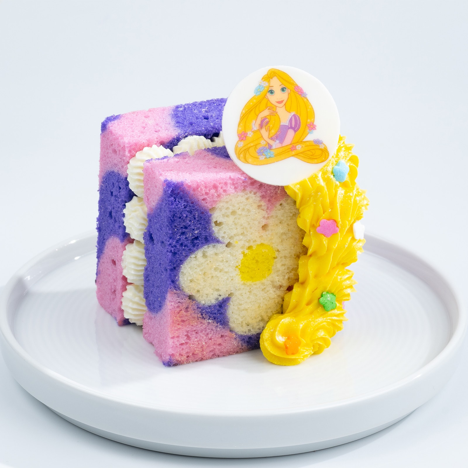 Rapunzel Berries and Cream Cake