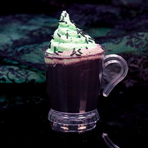 Ube Hot Chocolate with Vanilla Vodka [Available starting August 17]
