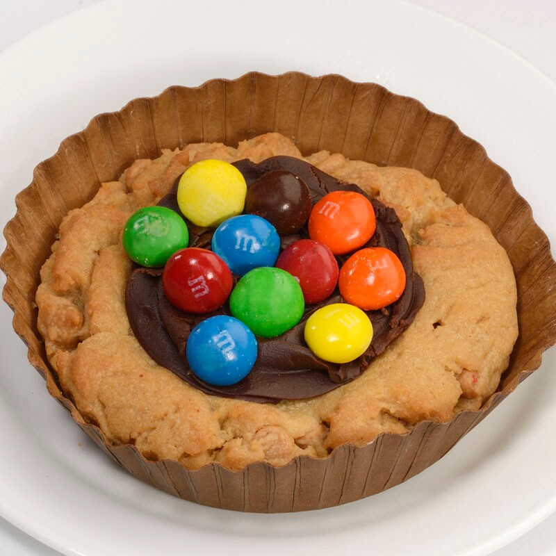 Peanut Butter Cookie Pie with M&M’S® Peanut Butter Chocolate Candies