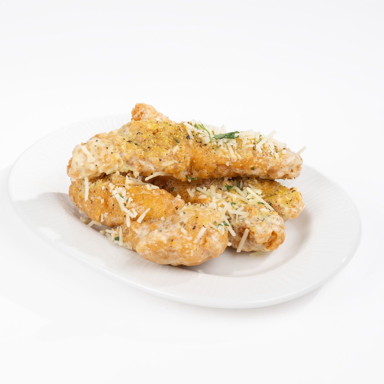 Lemon Pepper-Parmesan Chicken Strips