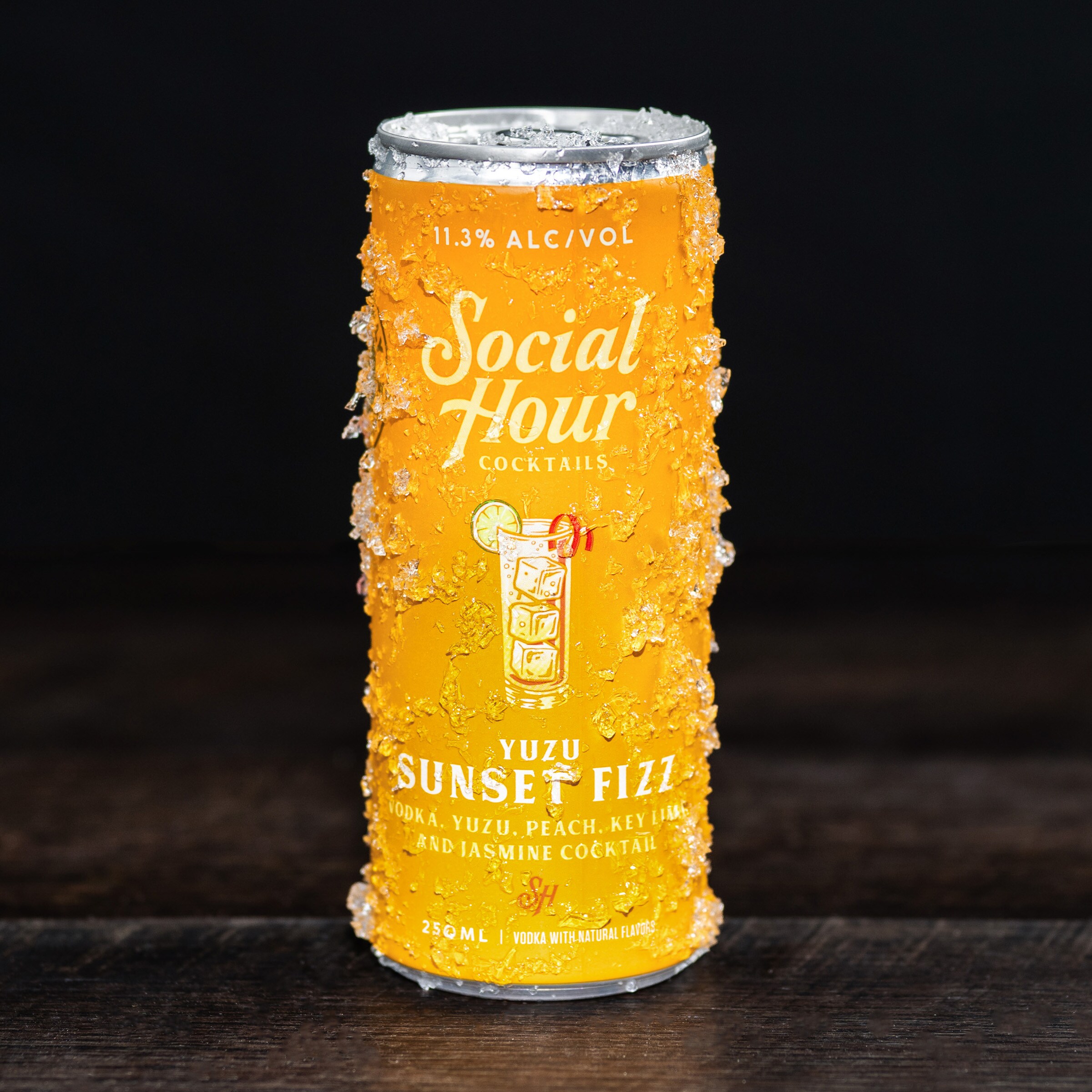 Social Hour Yuzu Sunset Fizz