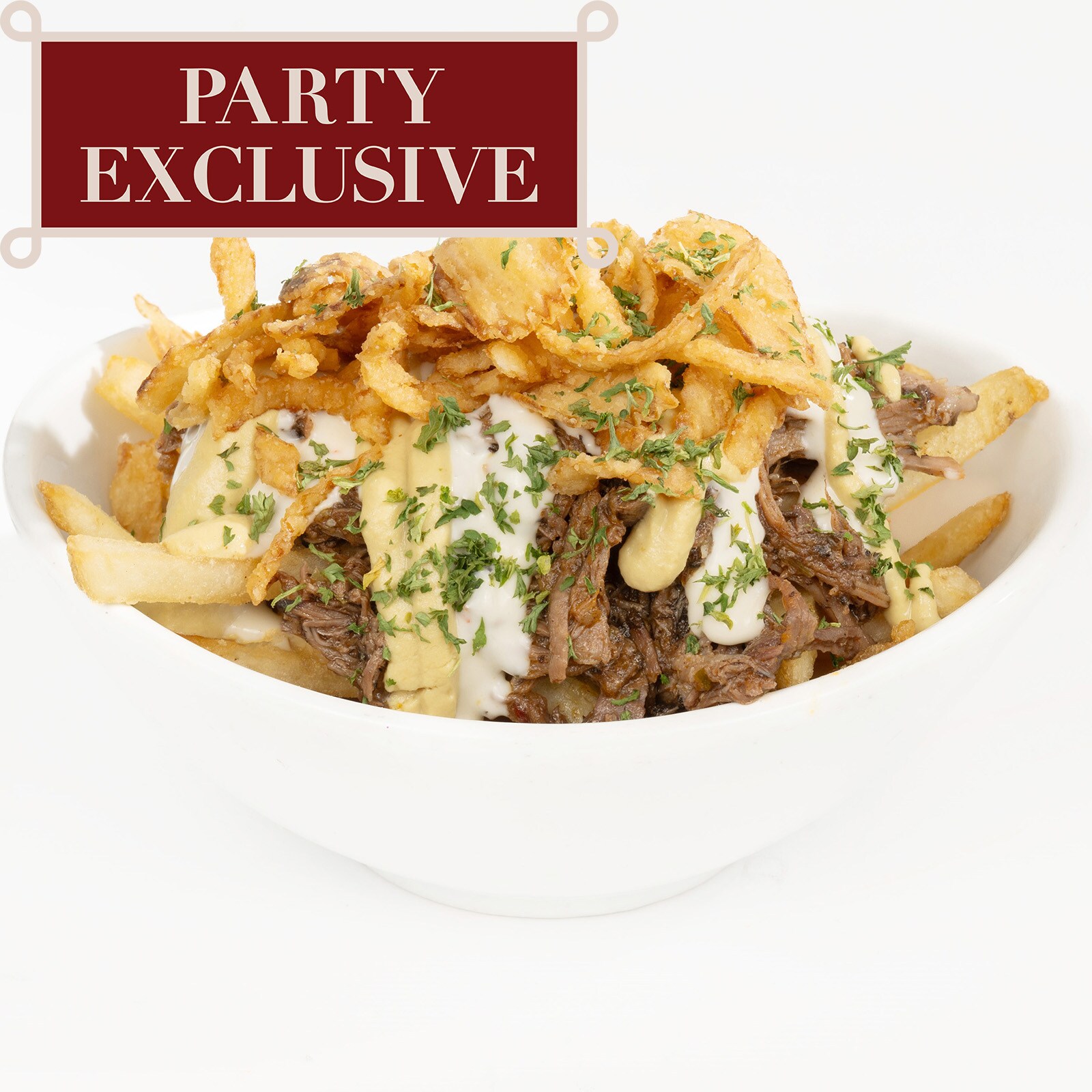 Holiday Pot Roast Loaded French Fries