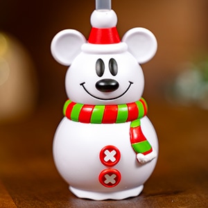 Snowman Mickey Mouse Bottle Topper 
