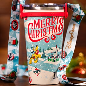 Holiday Stainless Steel Tumbler 