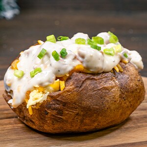 Santa Breakfast Potato 