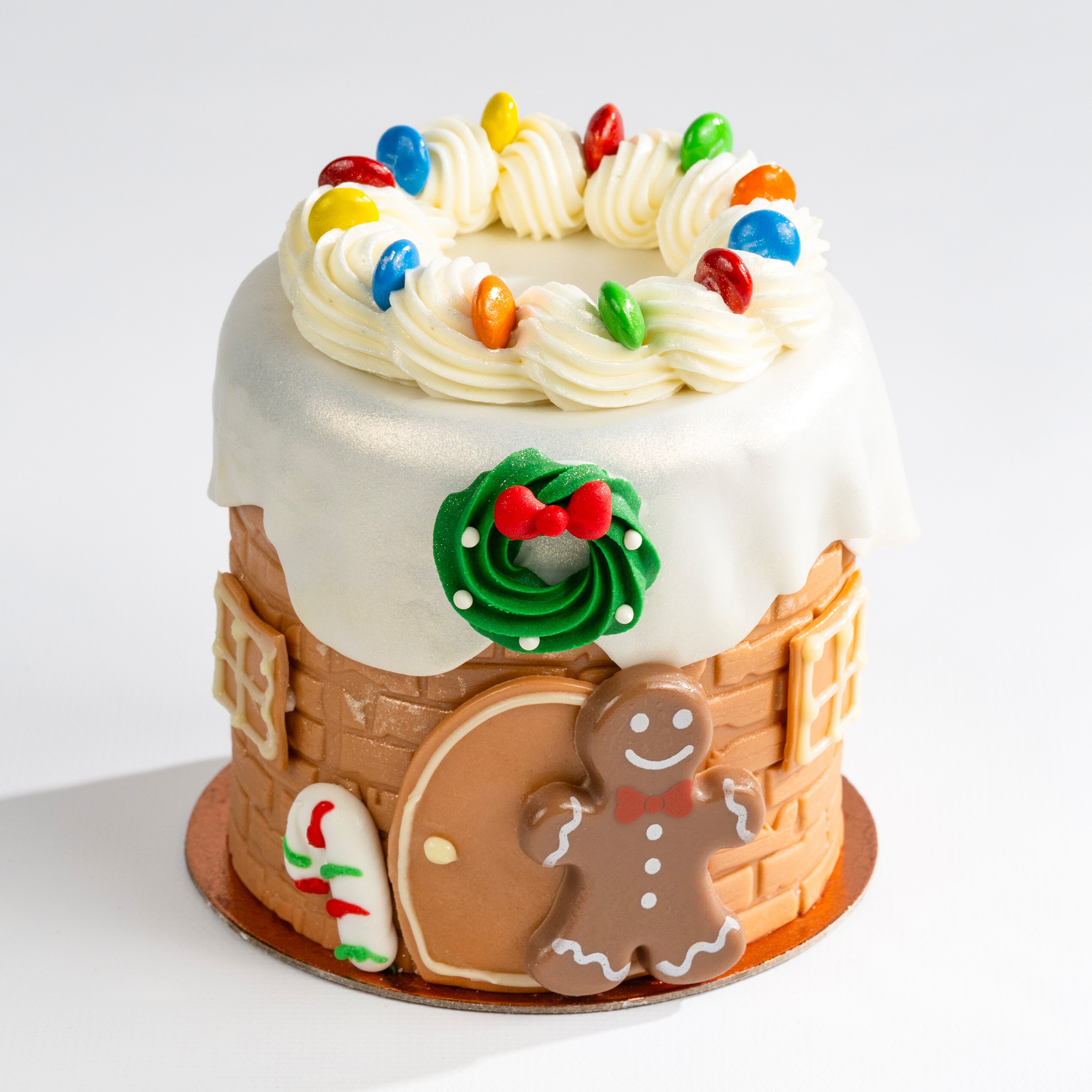 Gingerbread House Petit Cake