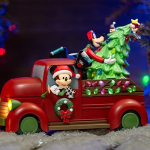 Holiday Christmas Tree Truck Bucket