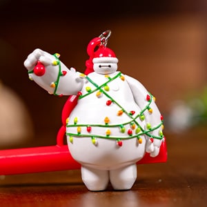 Holiday Baymax Straw Clip