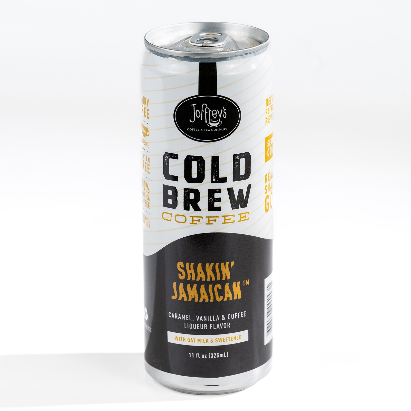 Joffrey’s Shakin’ Jamaican™ Ready-to-Drink Cold Brew with Oat Milk & Sweetened