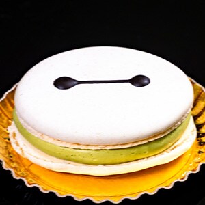 Matcha-Raspberry Baymax Macaron [Available starting January 8]
