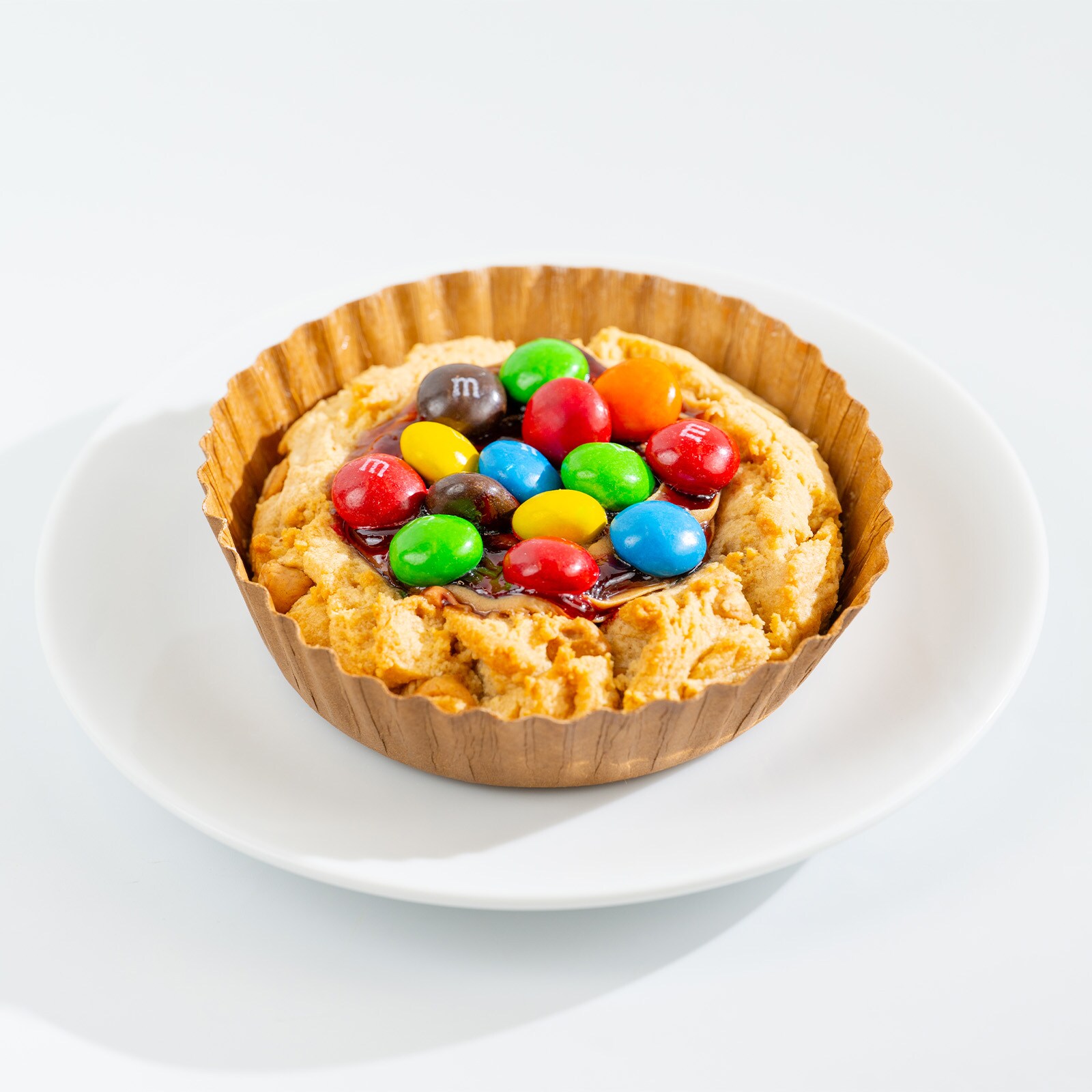 Peanut Butter & Jelly Cookie Pie with M&M’S® Peanut Butter Chocolate Candies